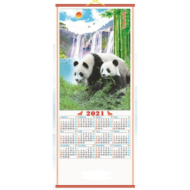 Lovely Pandas Calendar 2021